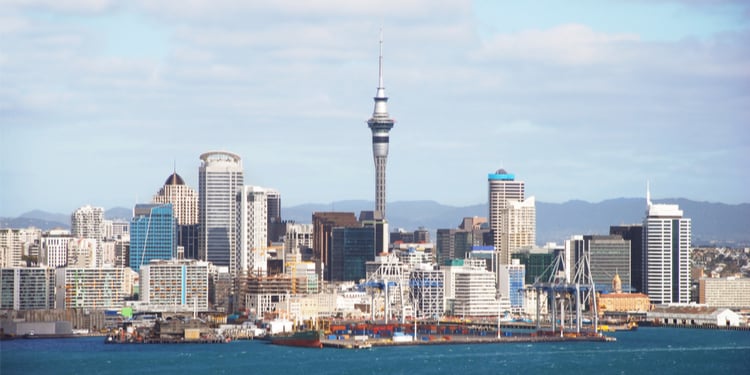 Auckland, New Zealand - the largest and most populous urban area in the country